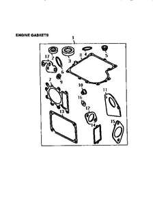 Engine 6 Diagram and Parts List for 28Q777-0662-A1  Briggs and Stratton Engine